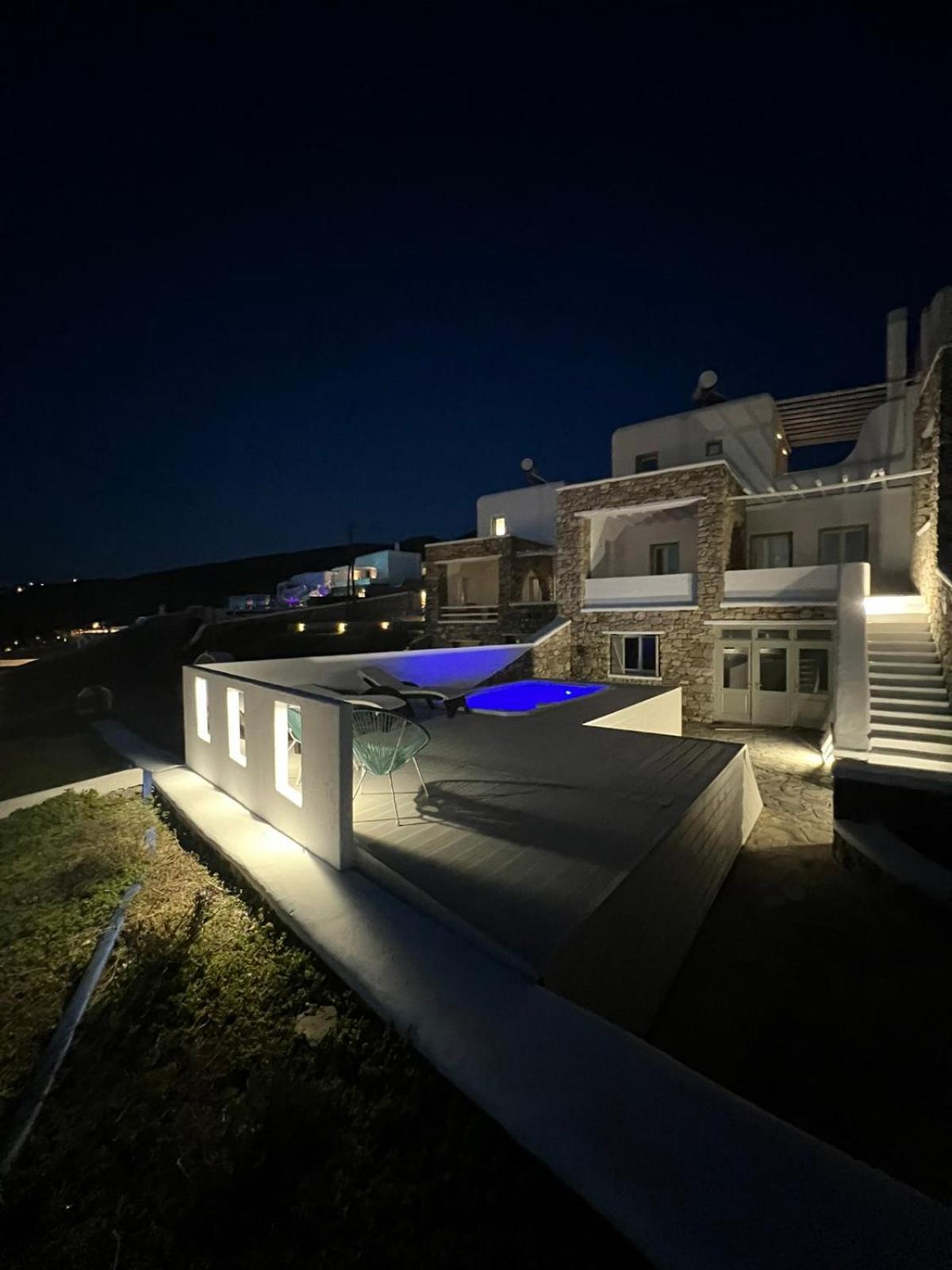 Sunset Villas In Mykonos By White Hills Mykonos Town エクステリア 写真